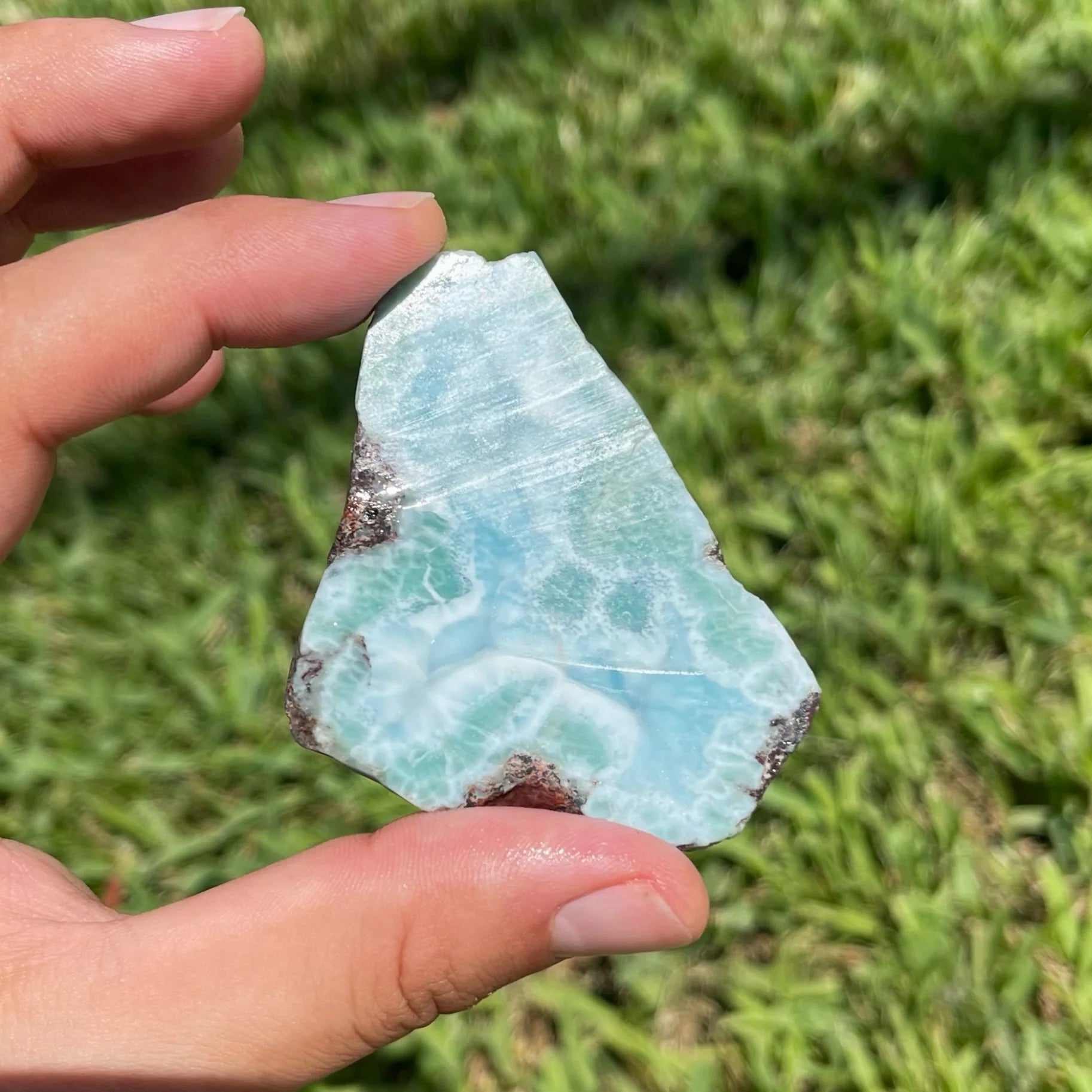 Larimar Meaning And Properties Rubys Healing Crystals 8679