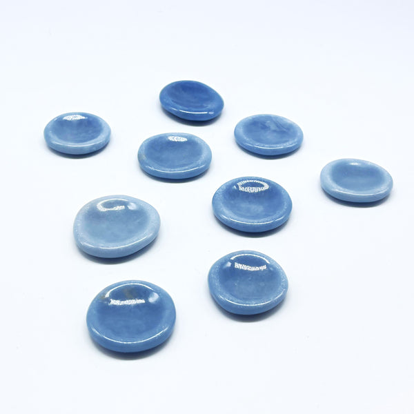 Angelite Worry Stones