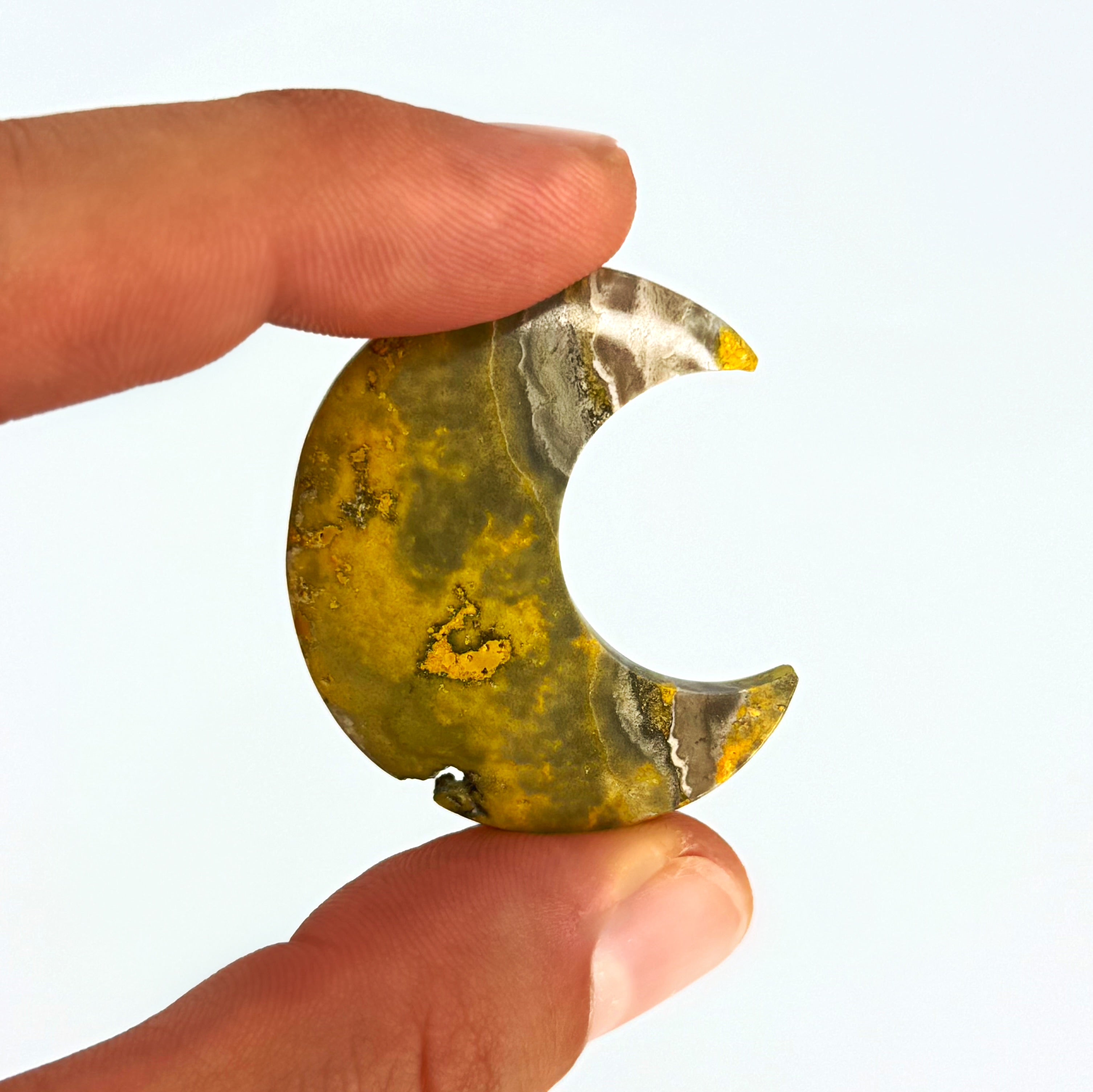 Bumblebee Jasper Moon – Ruby's Healing Crystals