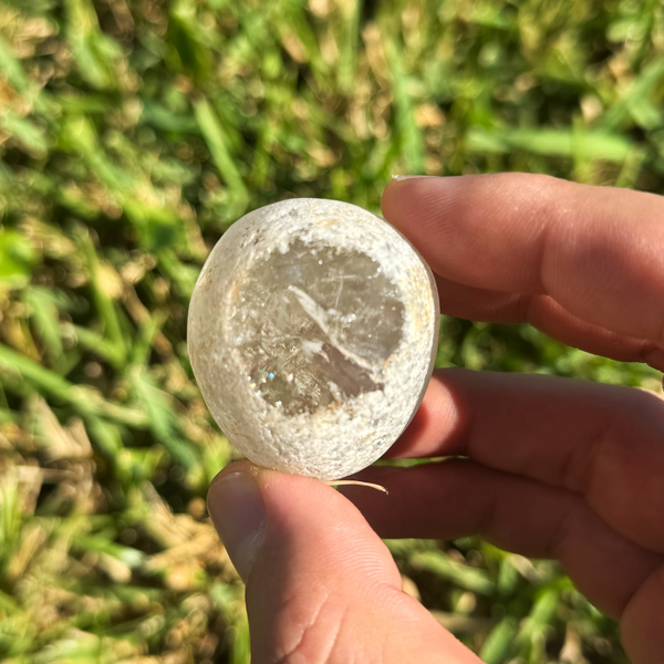 Clear Quartz Partly Polished "Windows"