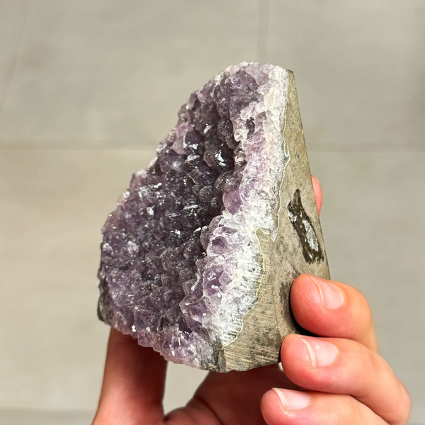 Amethyst Cut Base Geode