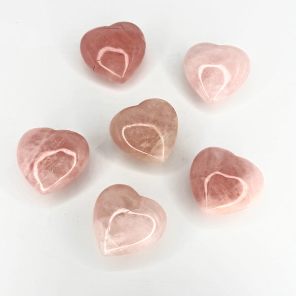 Rose Quartz Hearts