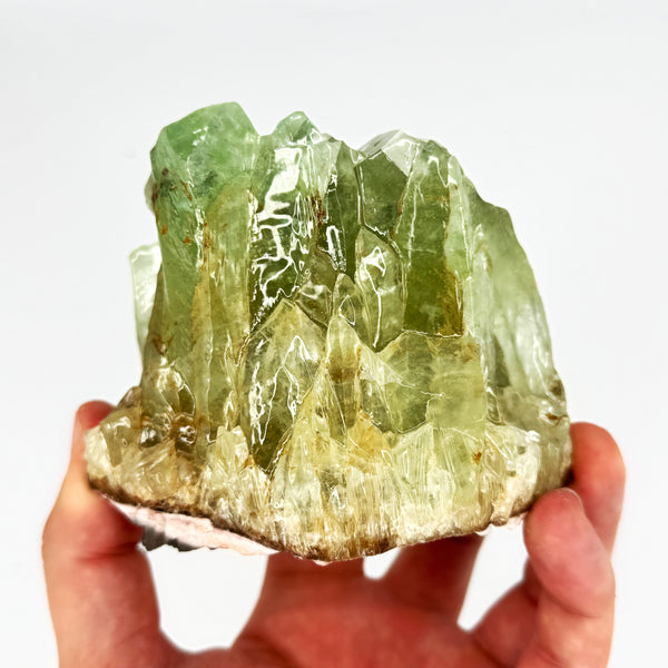 Green Calcite Cluster