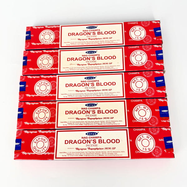 Satya Nag Champa Dragons Blood Incense