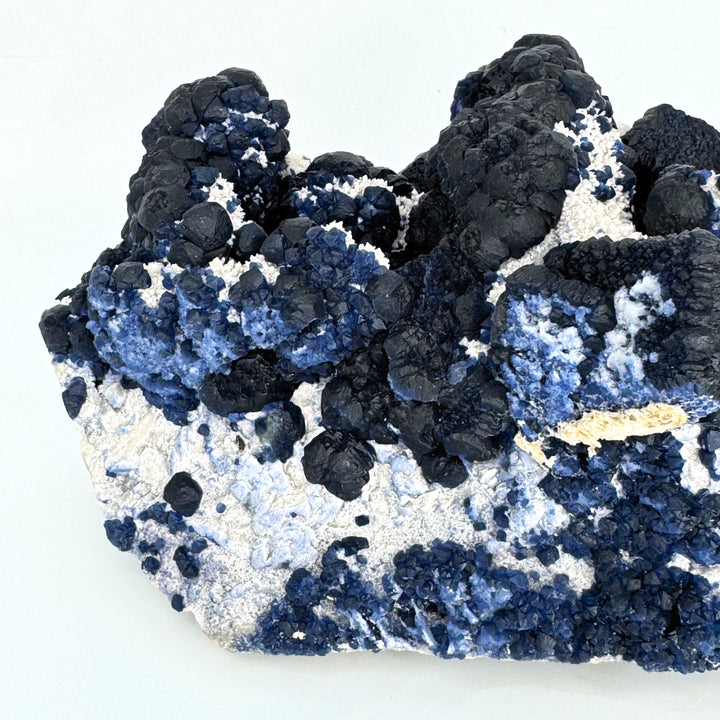 Blueberry Fluorite on Quartz (MUSEUM GRADE, Personal Collection) – Ruby ...