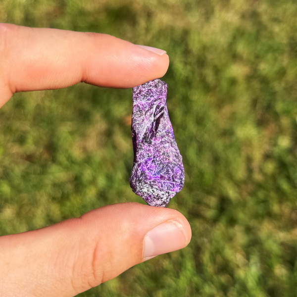 Raw Purpurite Specimen