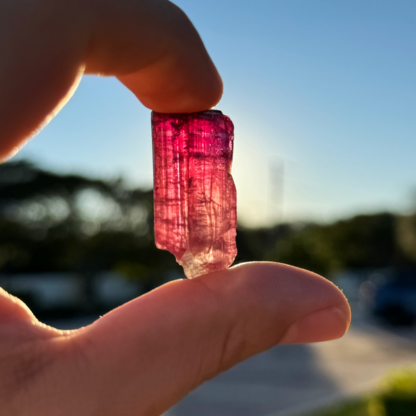 Gem Rubellite Tourmaline Specimen