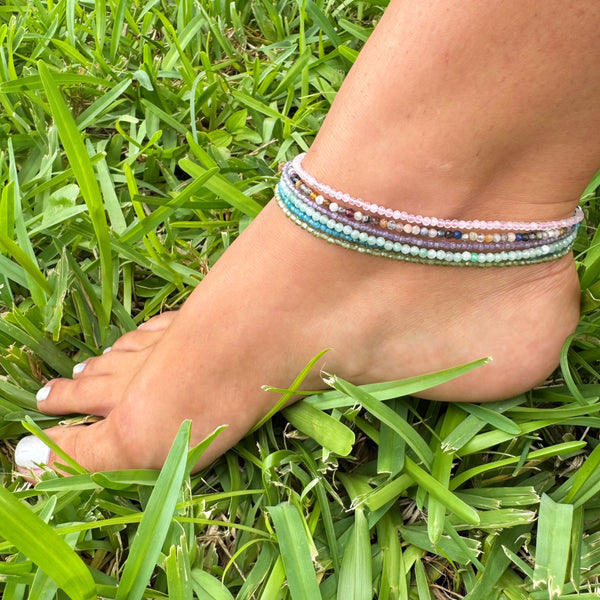 Crystal Anklets