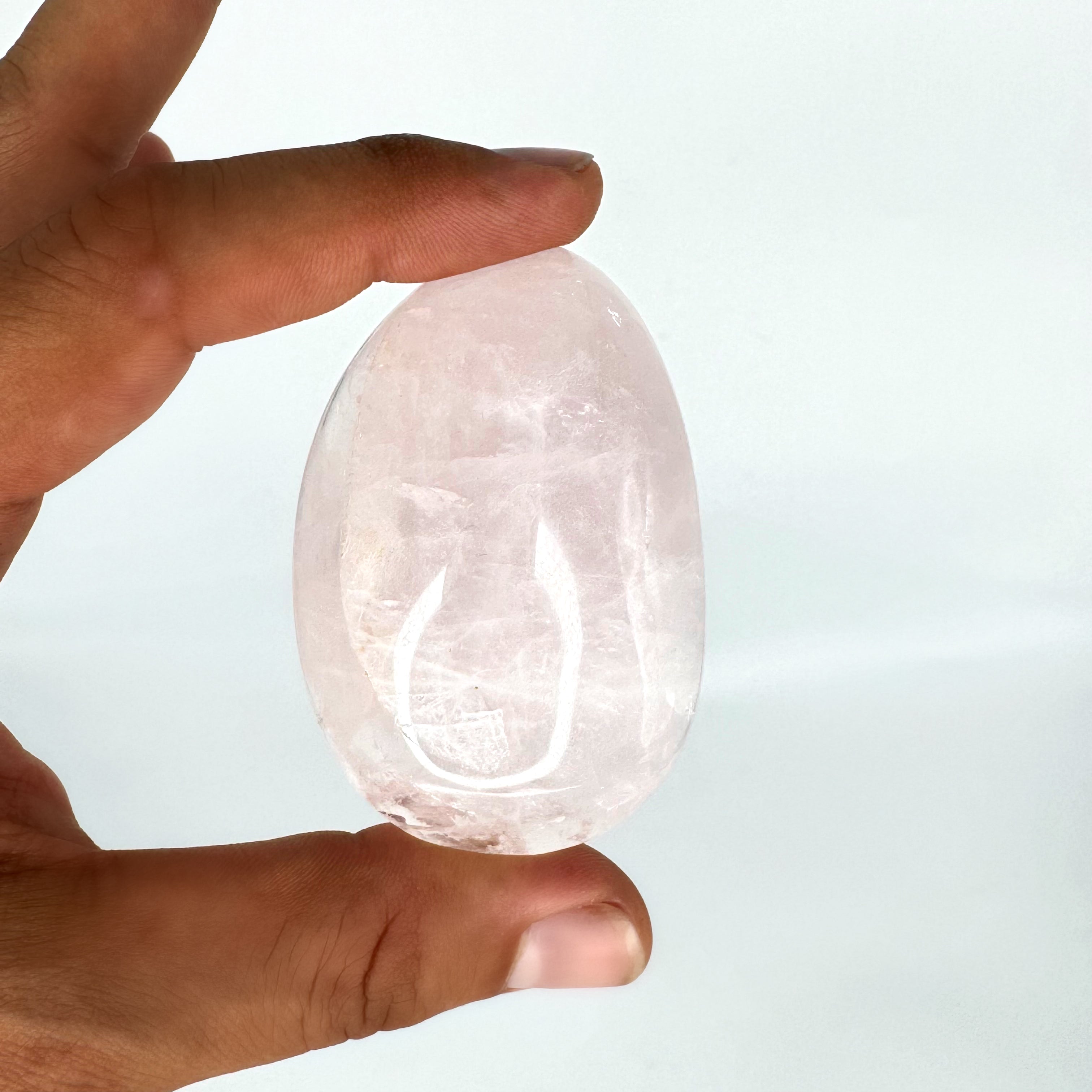 Rose Quartz Worry Stones – Ruby's Healing Crystals