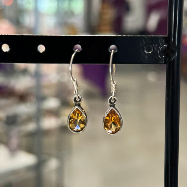 Imperial Topaz Earrings (Sterling Silver)