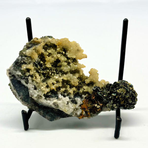 Galena, Sphalerite, Pyrrhotite, Arsenopyrite, Calcite Specimen #2