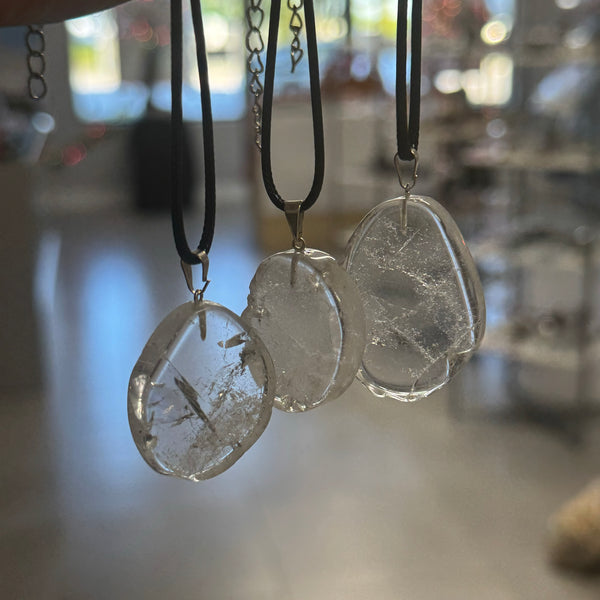 Clear Quartz Pendants