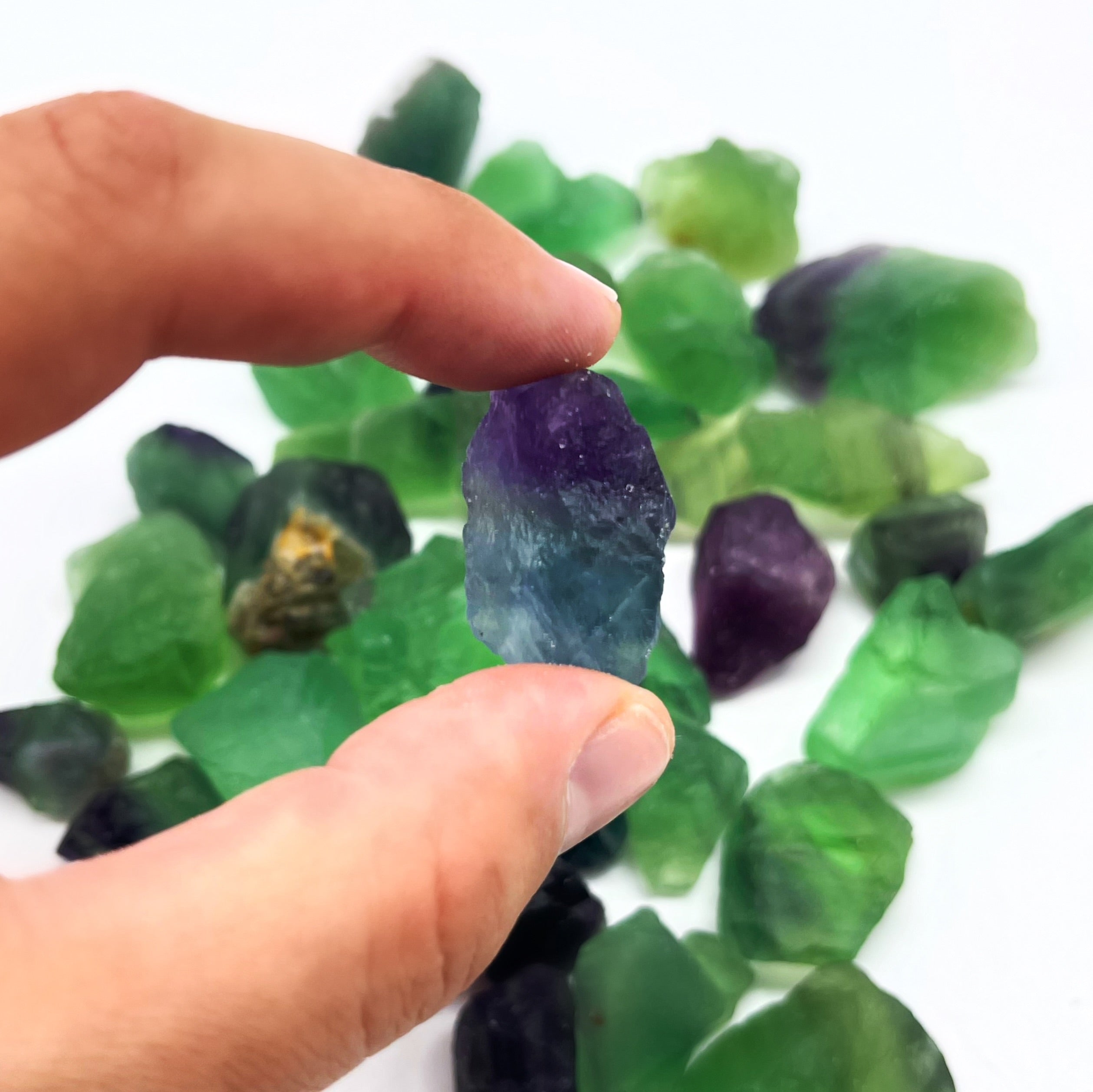 Raw Ruby Flo Rite Raw Fluorite – Ruby's Healing Crystals
